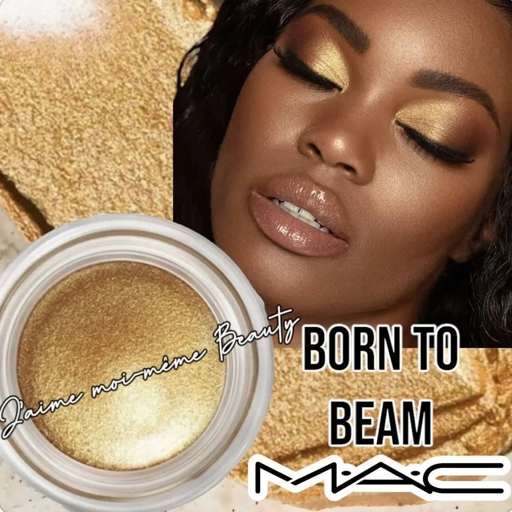 MAC Paint Pot in Born To Beam Paint Pot Eyeliner/Eyeshadow (Golden Shimmer)